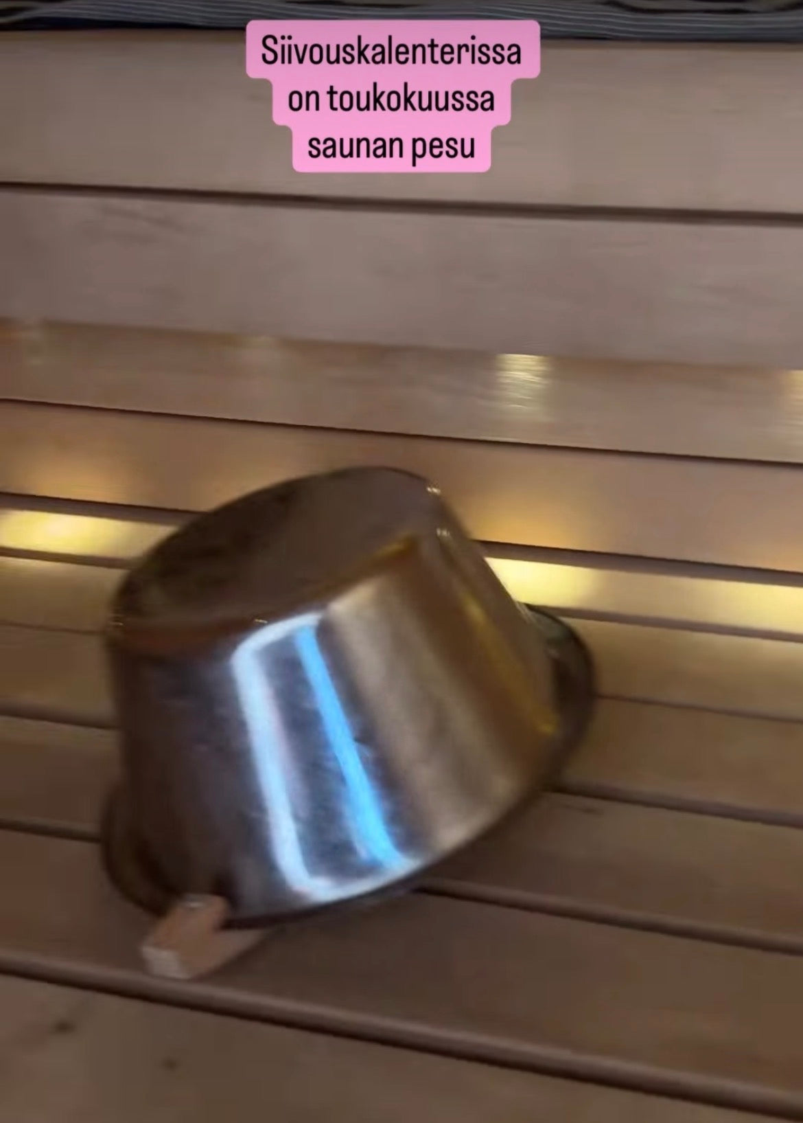 Video saunanpesusta