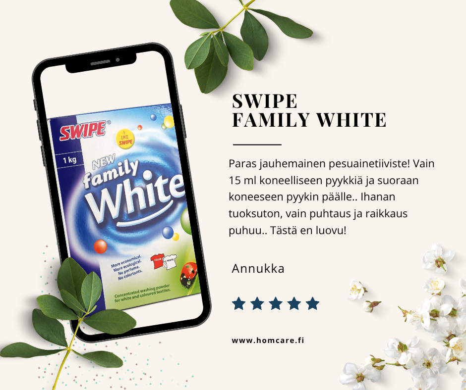 Family White -pyykinpesujauhe 1 kg