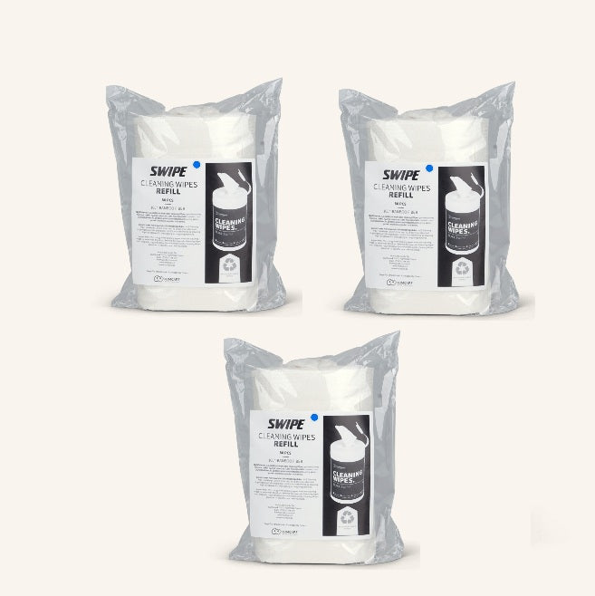3 kpl Cleaning Wipes täyttöpakkausta kahden hinnalla