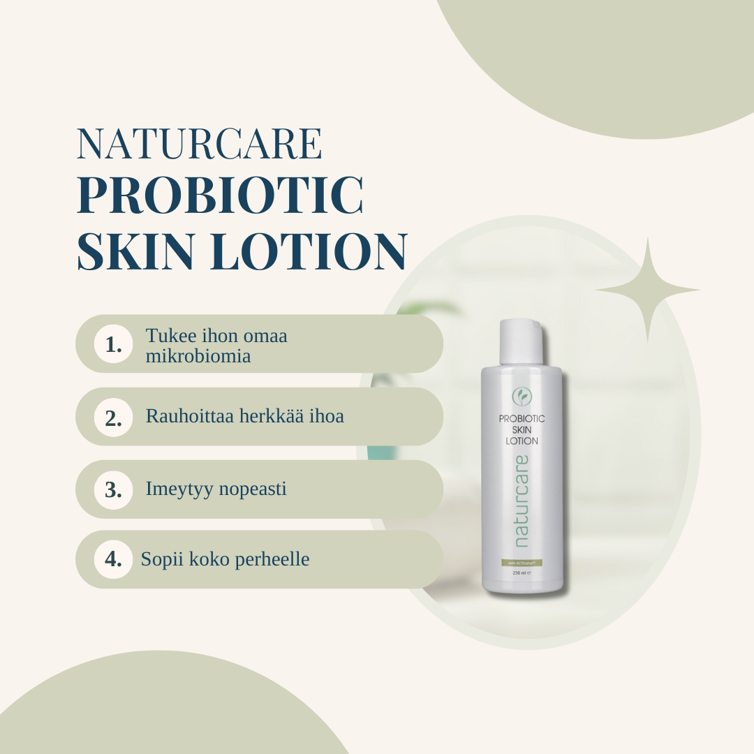 NaturCare Probiotic Skin Lotion -vartalovoide 250 ml