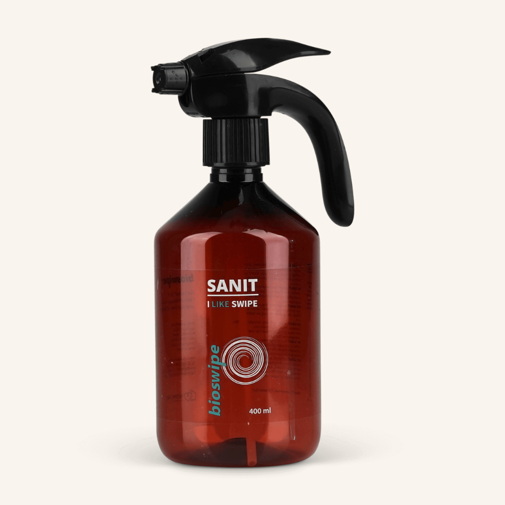 BioSwipe Sanit sumutinpullo ruskea