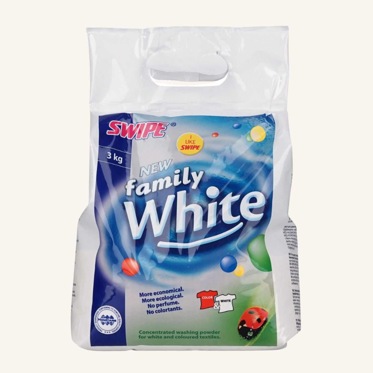 Family White -pyykinpesujauhe 3 kg (pussi)