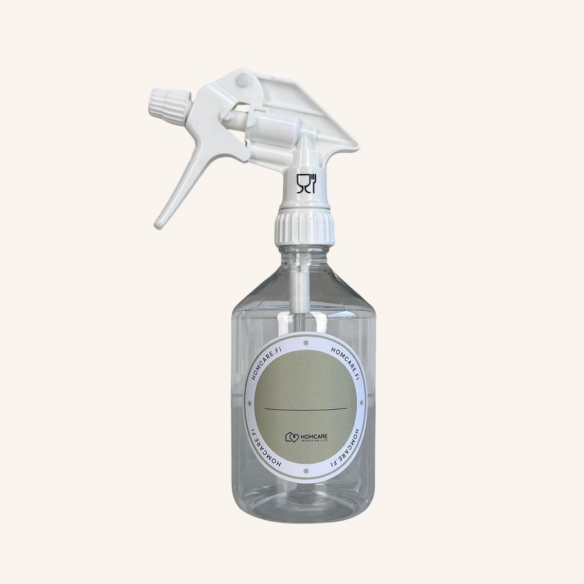 Pikkuapurin sumutinpullo 500 ml kirkas