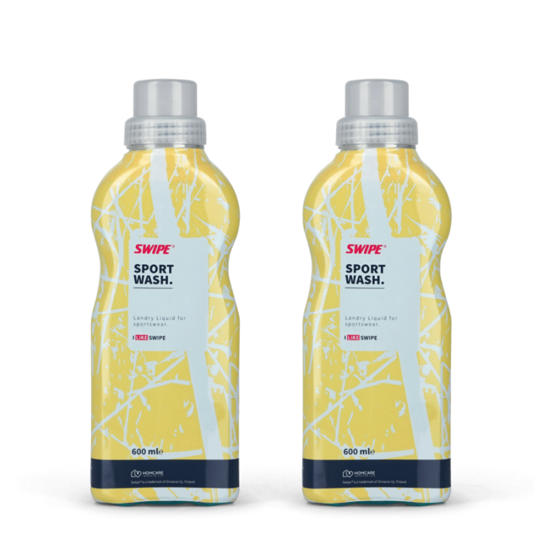 2 x Swipe Sport Wash 600 ml -helmikuun tarjous