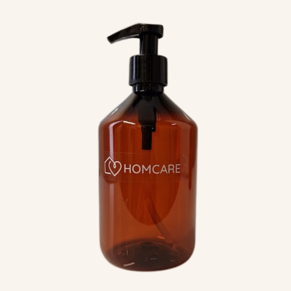 Pumppupullo ruskea 400 ml